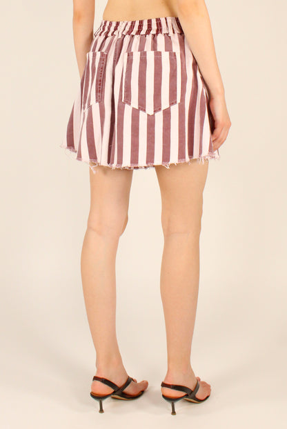 Shorts Righe Svasati