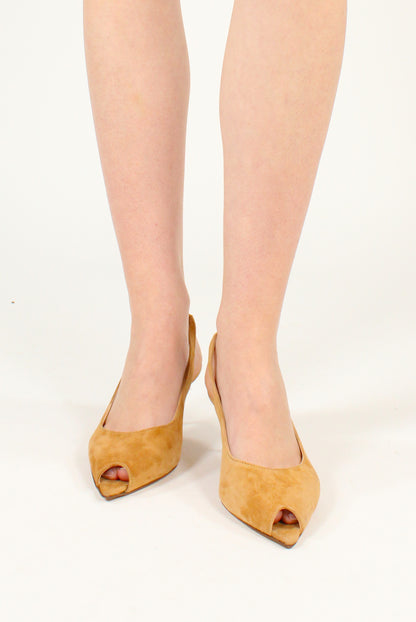 Slingback Scamosciate Spuntate