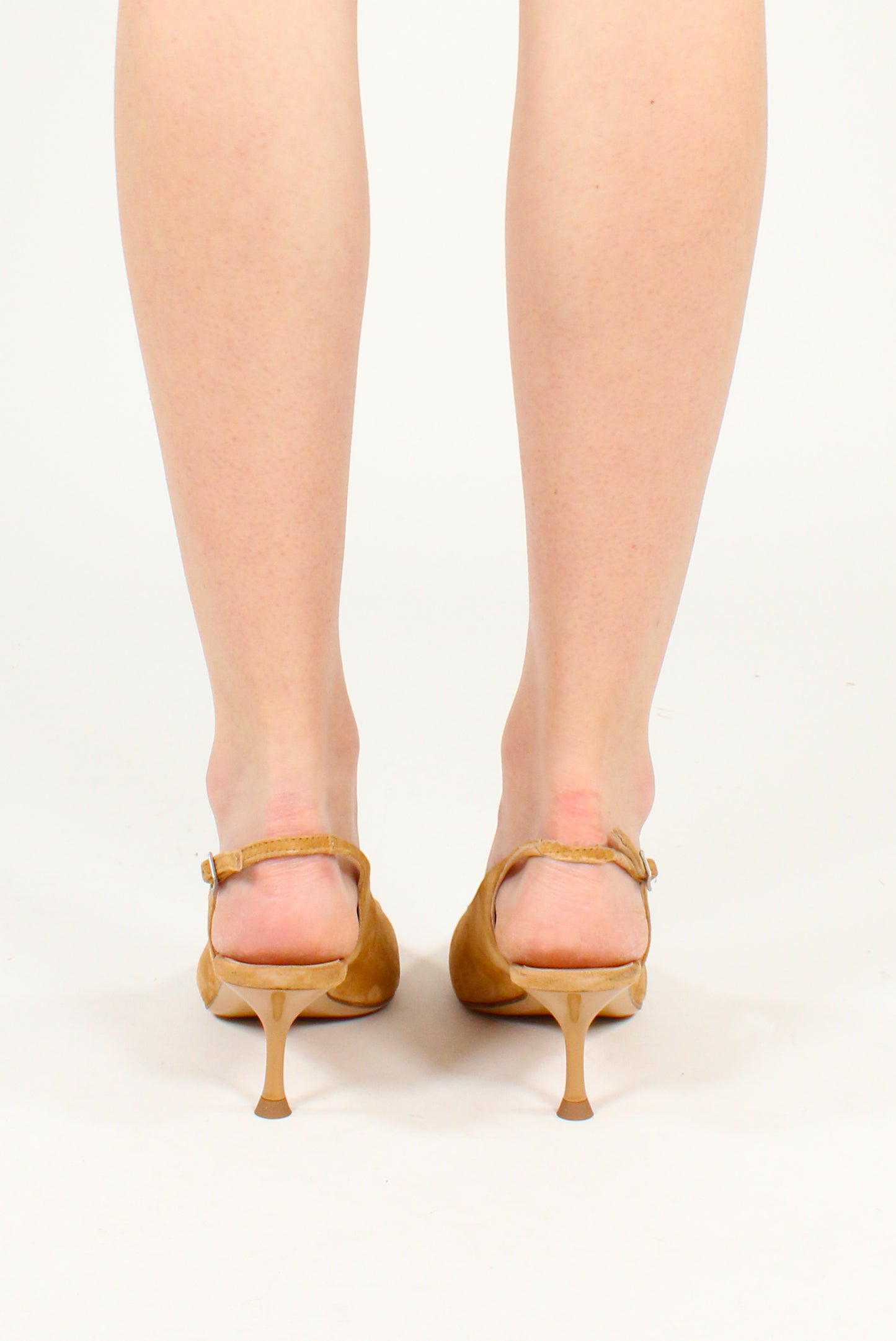 Slingback Scamosciate Spuntate