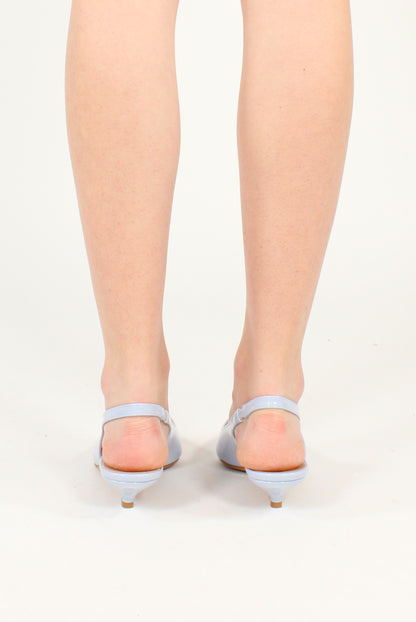 Slingback in Vernice