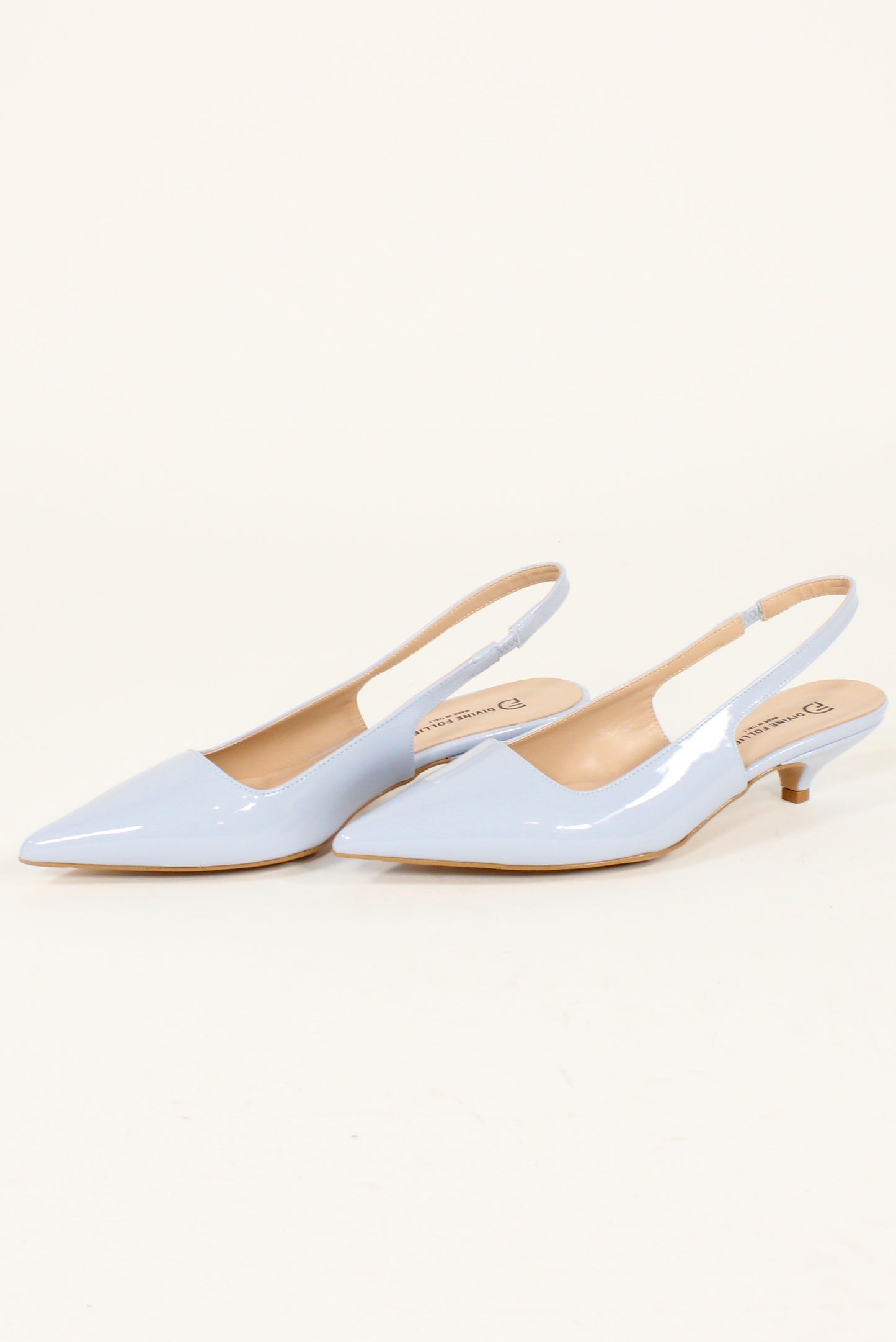 Slingback in Vernice