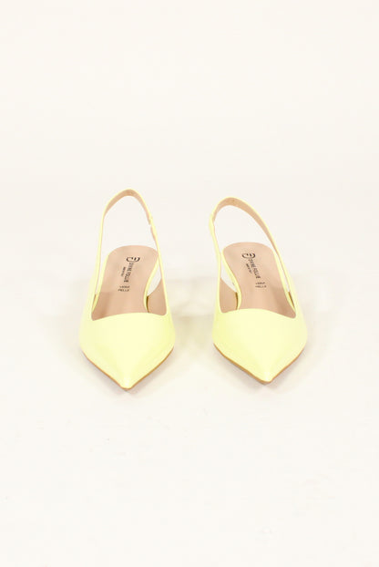 Slingback in Vernice