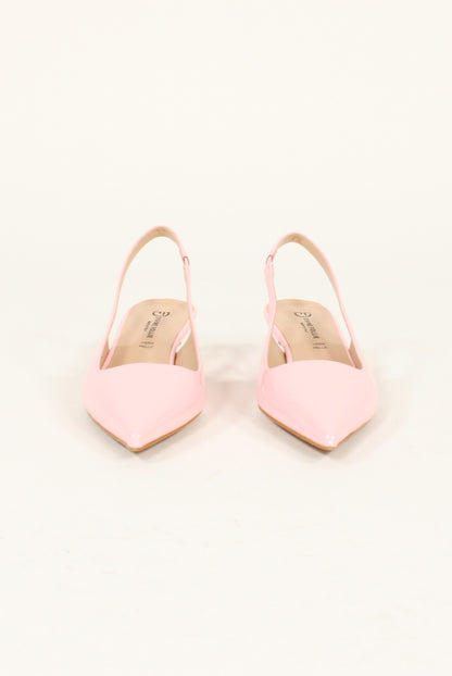 Slingback in Vernice