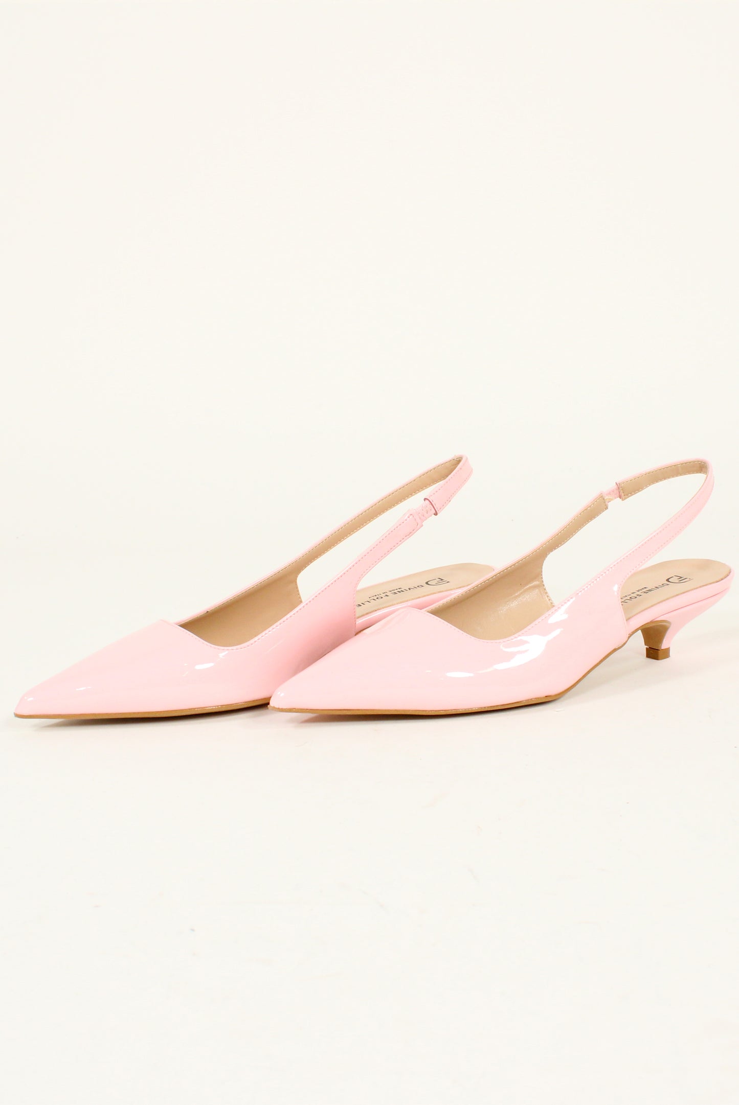 Slingback in Vernice