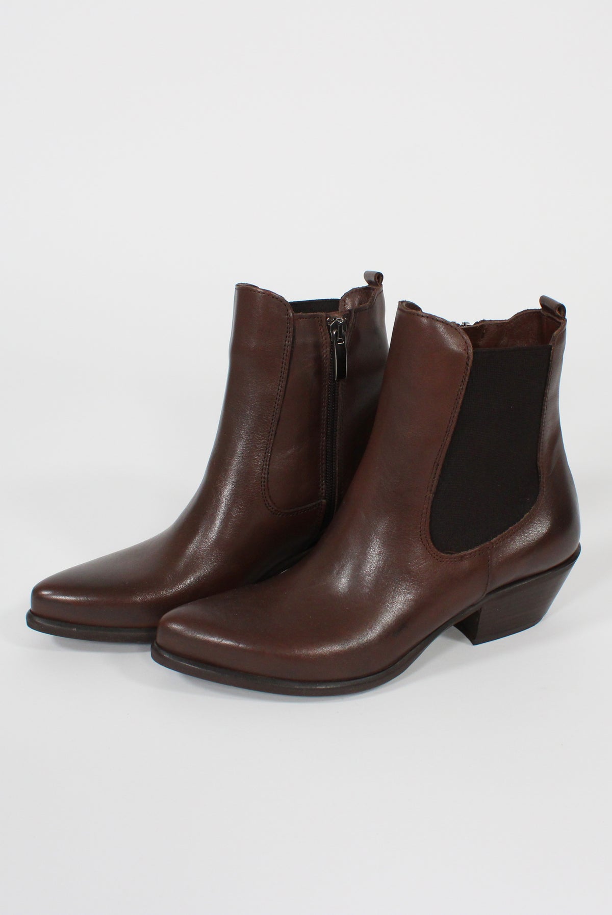 Stivaletto in Pelle con Elastico