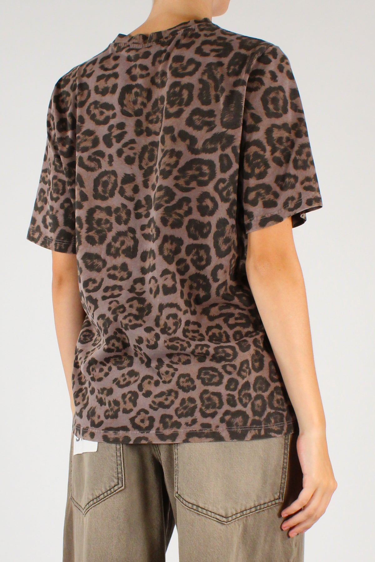 T-shirt Fantasia Animalier con Stampa