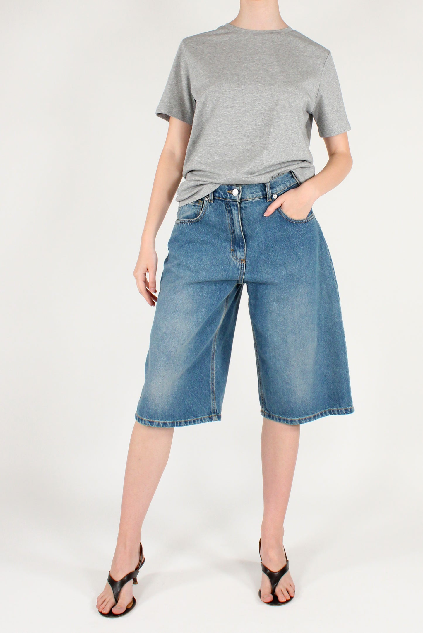Cotton Crew-neck T-shirt