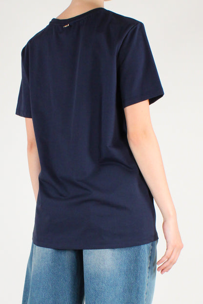 Cotton Crew-neck T-shirt