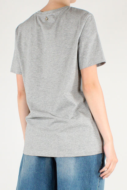 Cotton Crew-neck T-shirt