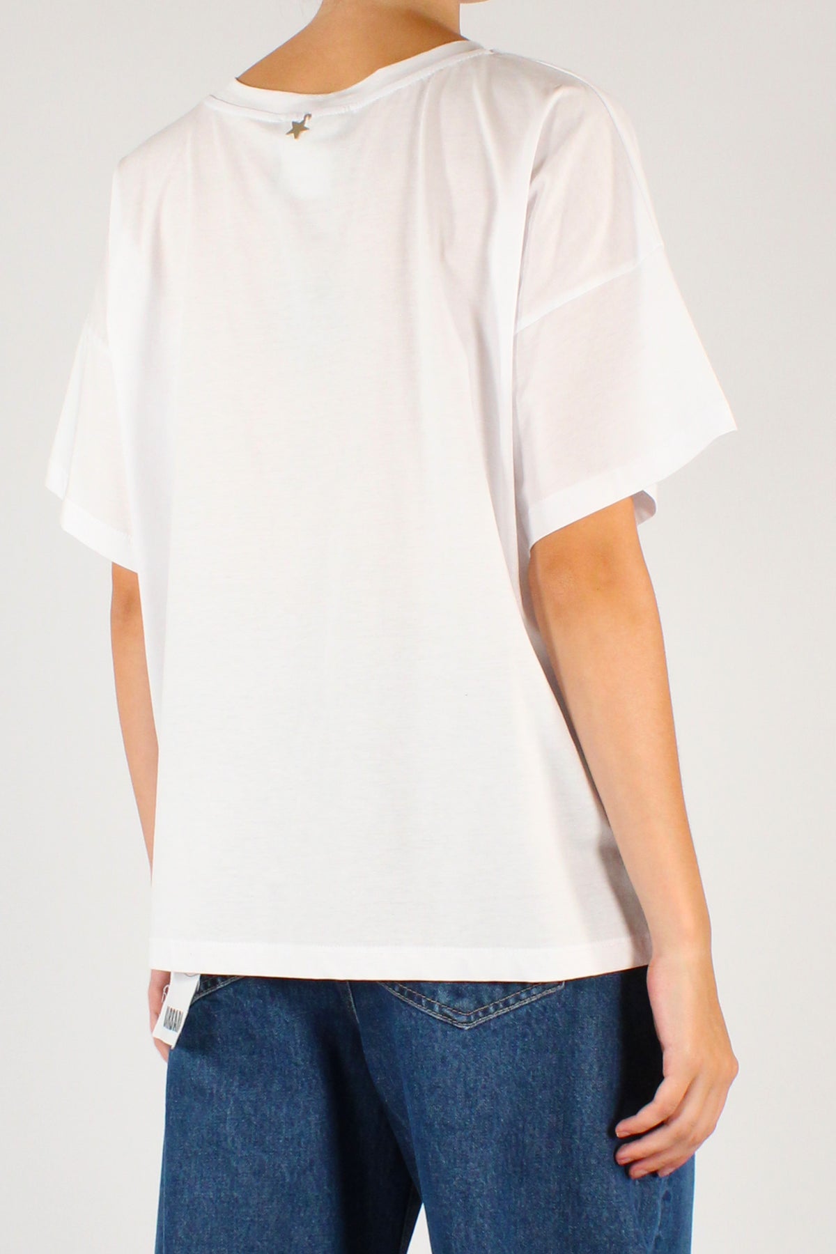 T-shirt Basic Over in Cotone