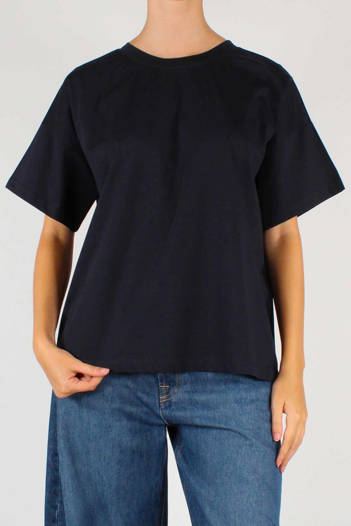 T-shirt Basic Over in Cotone