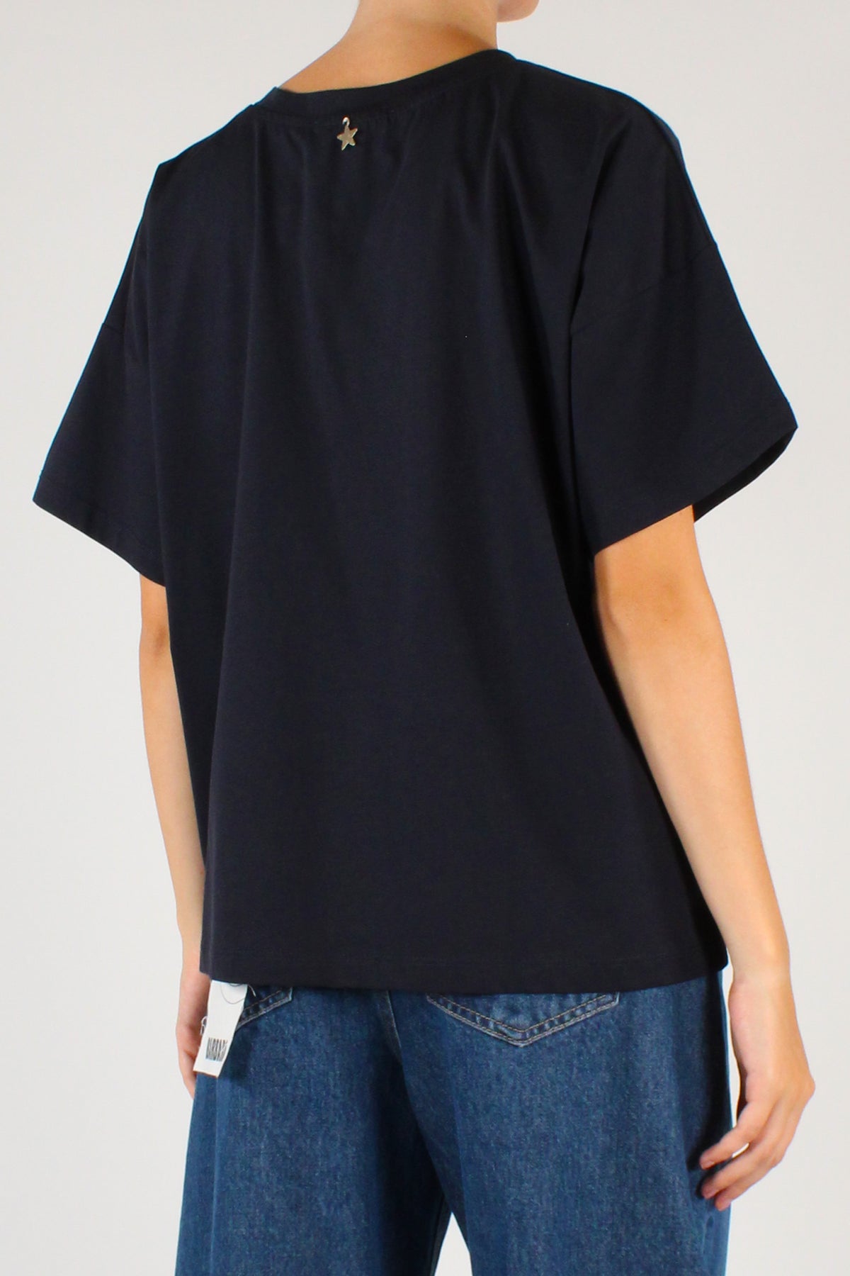 T-shirt Basic Over in Cotone