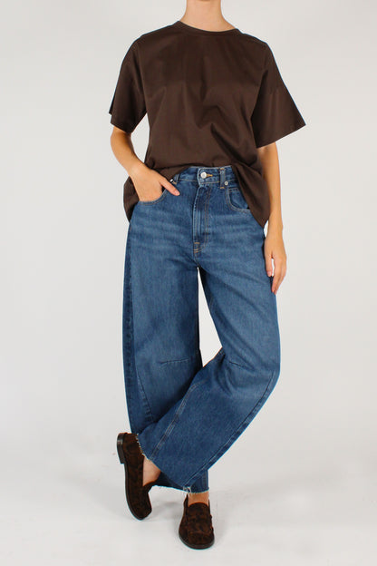 T-shirt Basic Over in Cotone