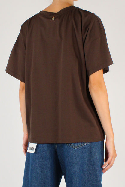 T-shirt Basic Over in Cotone