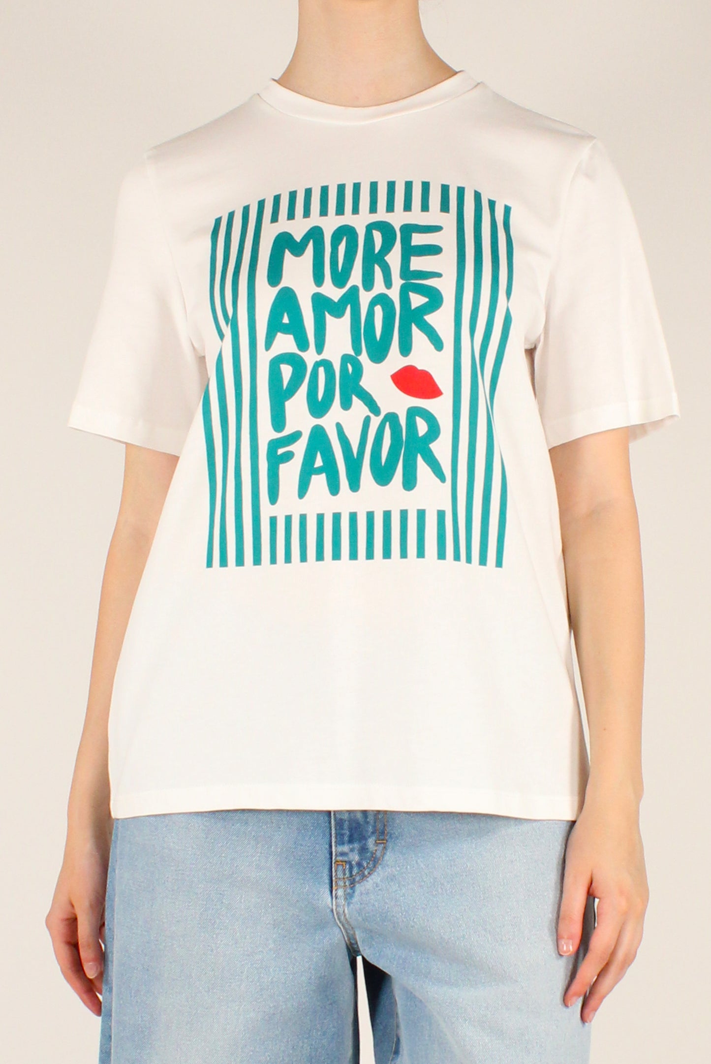T-shirt Stampa More Amor Por Favor