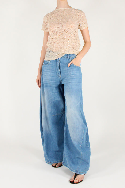 Sequin Lace T-shirt