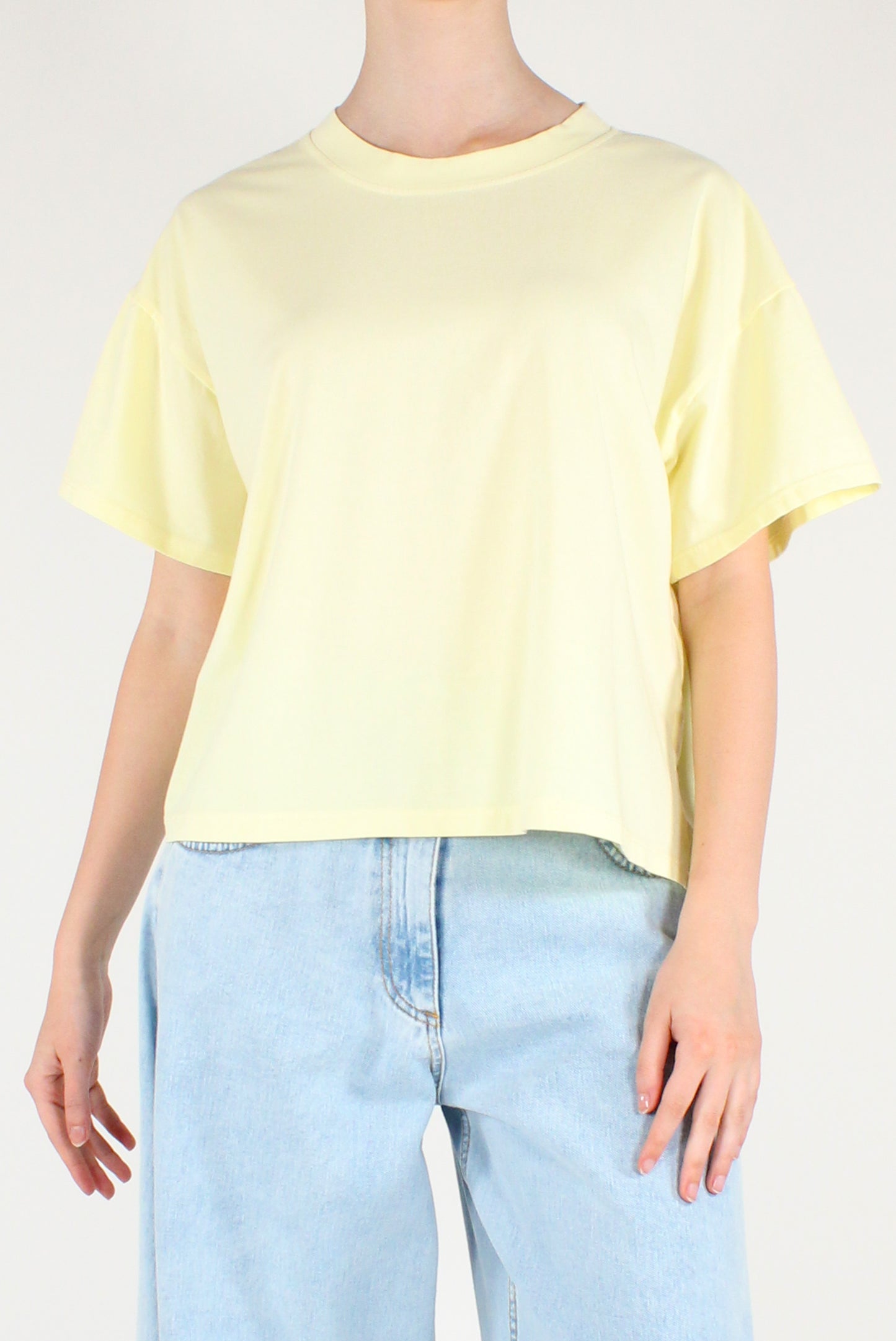 T-shirt Girocollo a Scatoletta