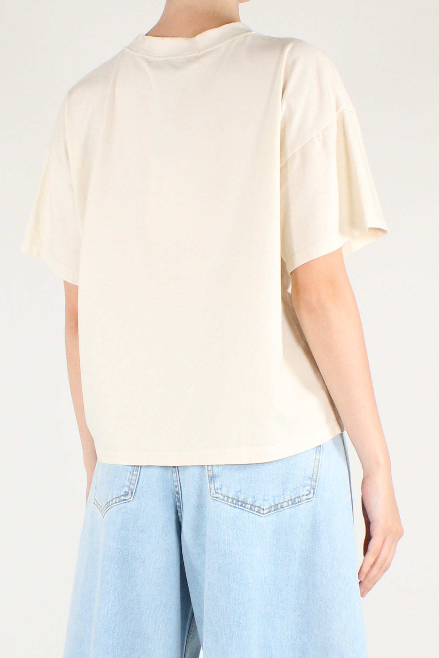 T-shirt Girocollo a Scatoletta