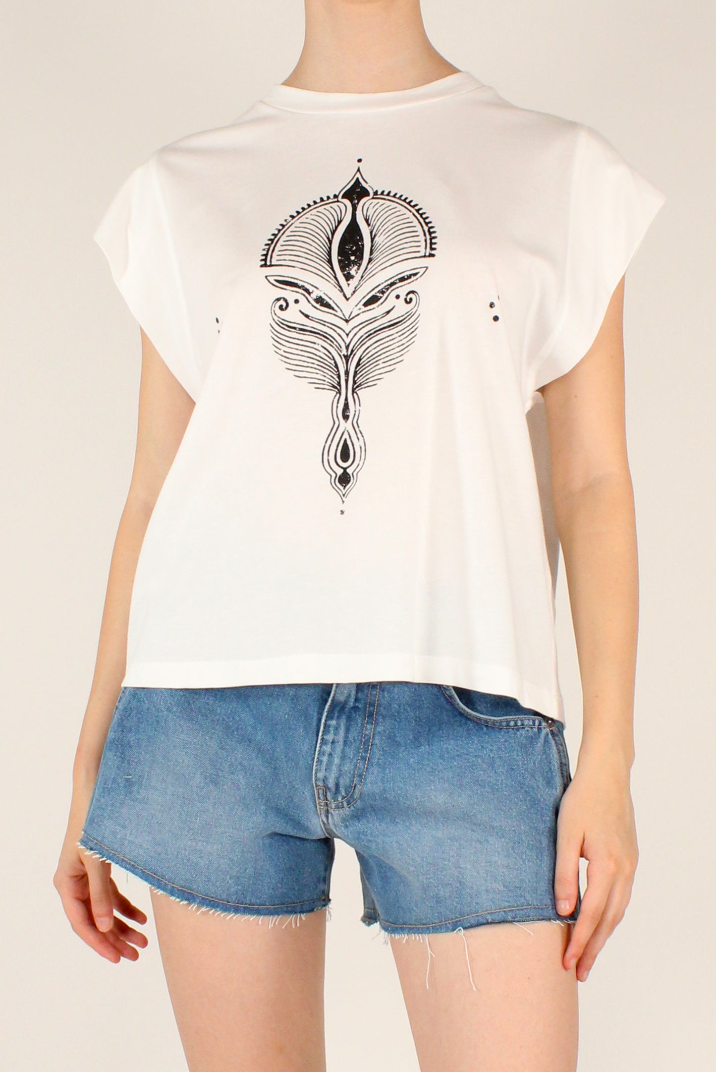 T-shirt Stampa Etnica