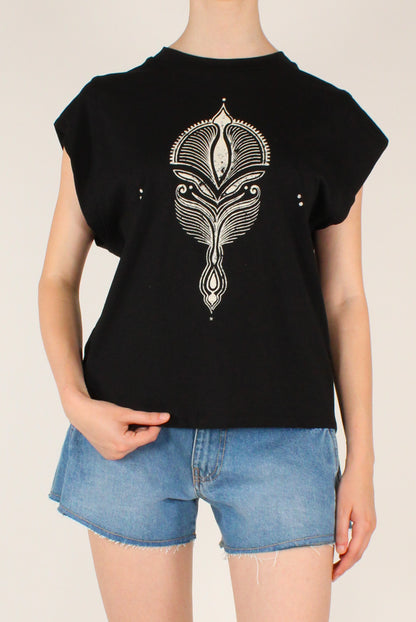 T-shirt Stampa Etnica