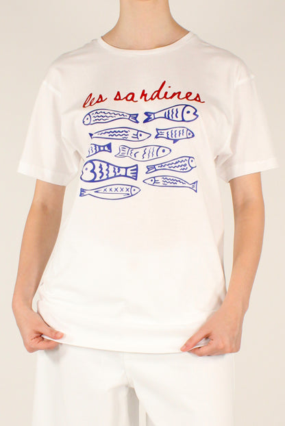 T-shirt Stampa Les Sardines