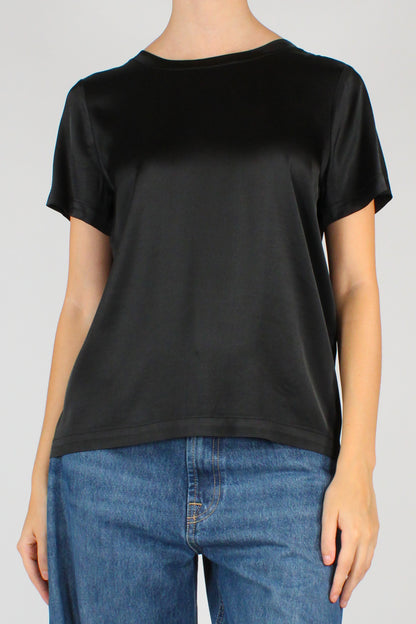 T-shirt Girocollo in Viscosa