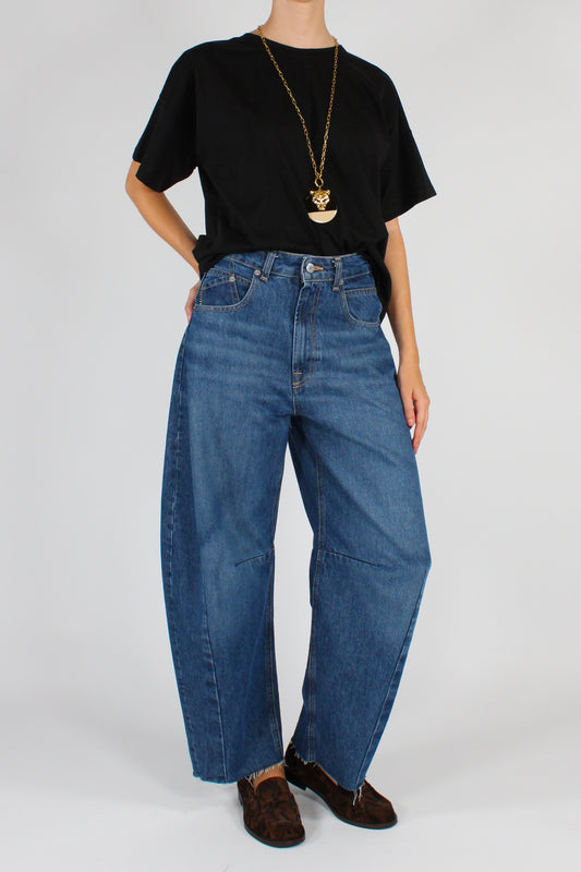 T-shirt Basic Over in Cotone