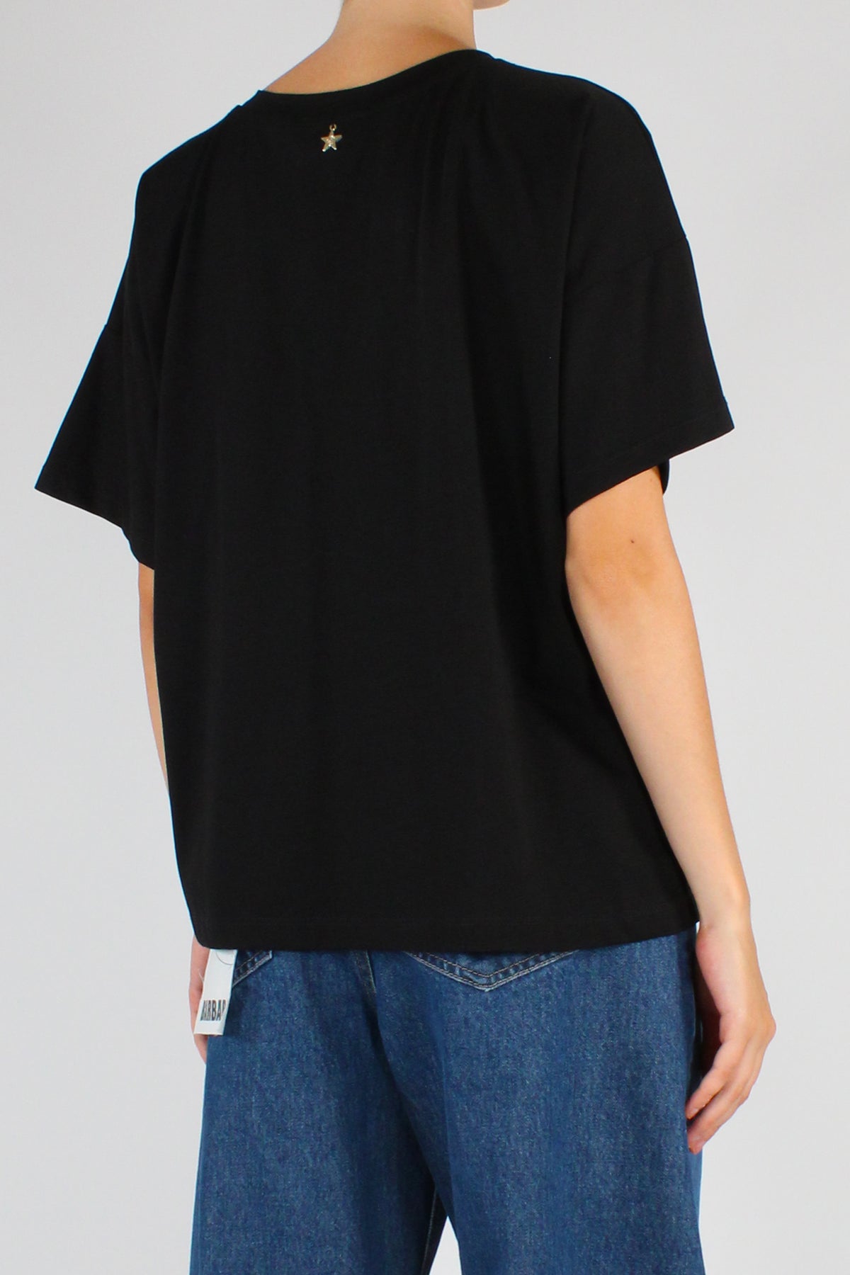 T-shirt Basic Over in Cotone