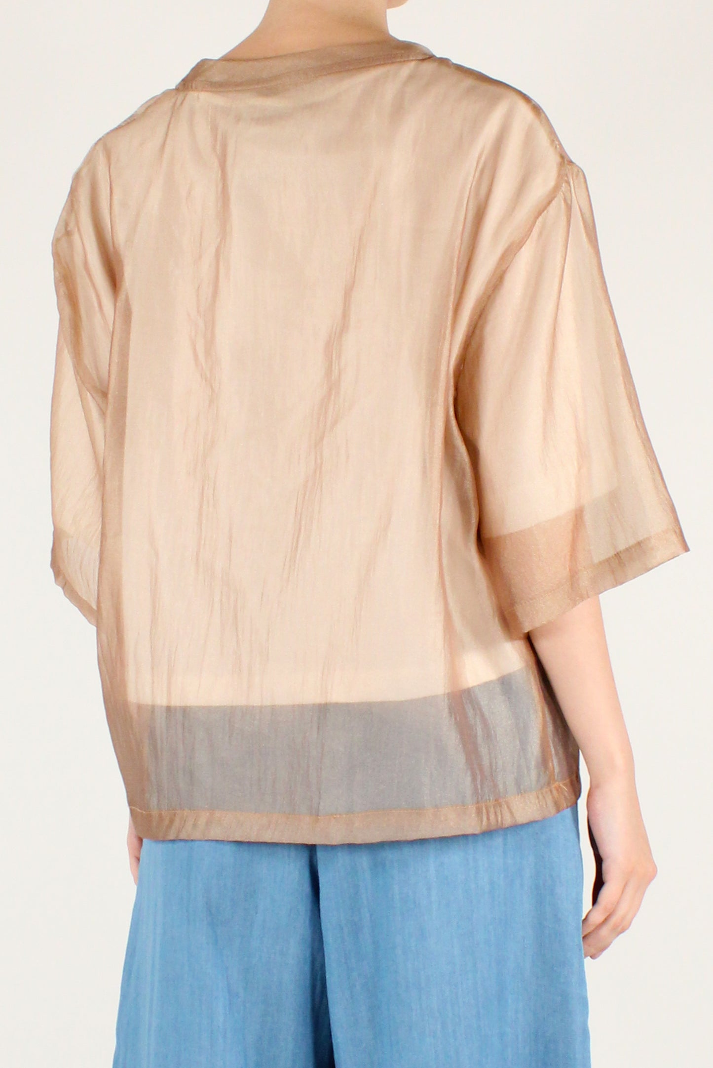 T-shirt Doppia Jersey Organza