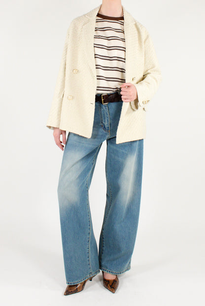 Blazer Doppiopetto in Tweed