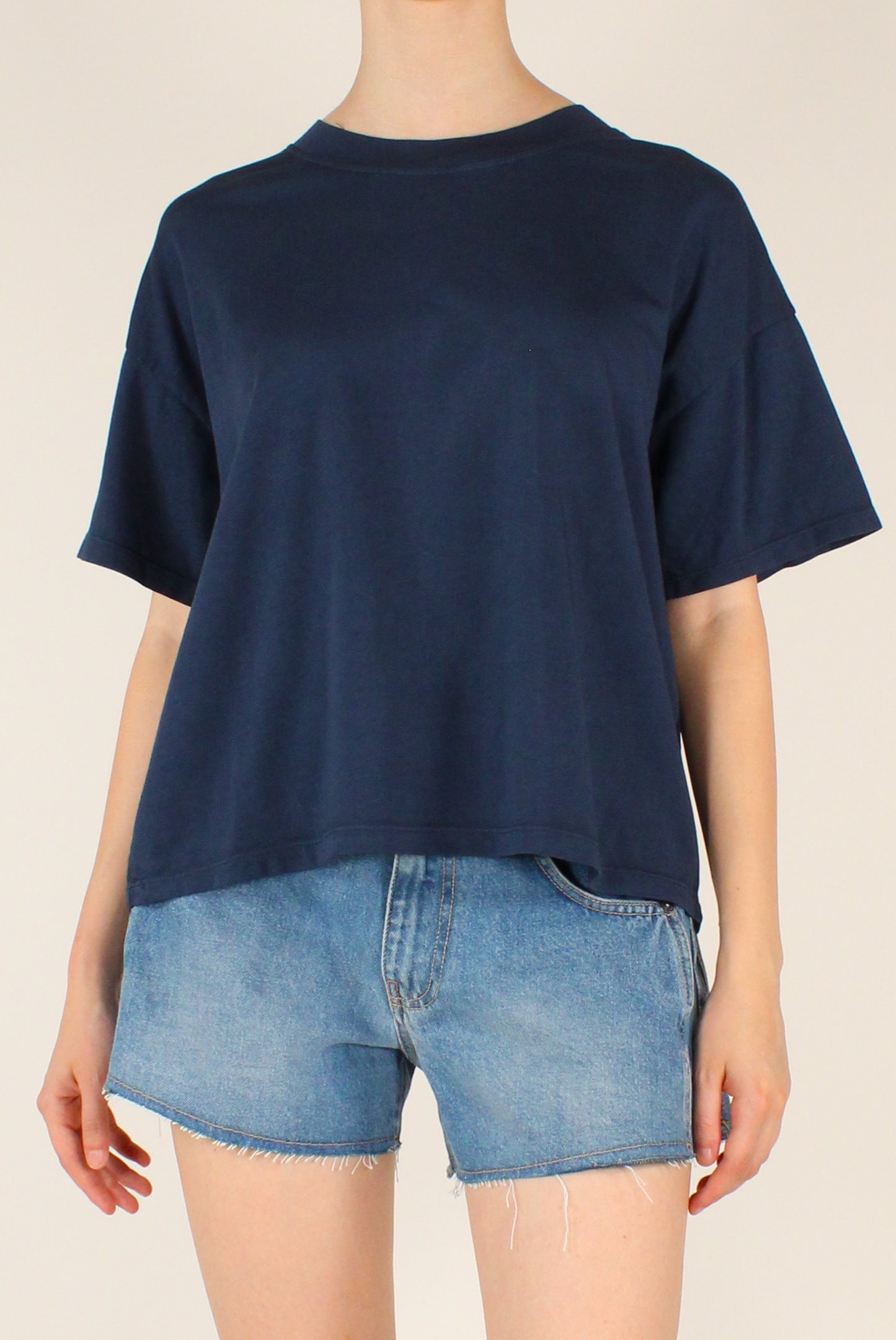 T-shirt Girocollo a Scatoletta