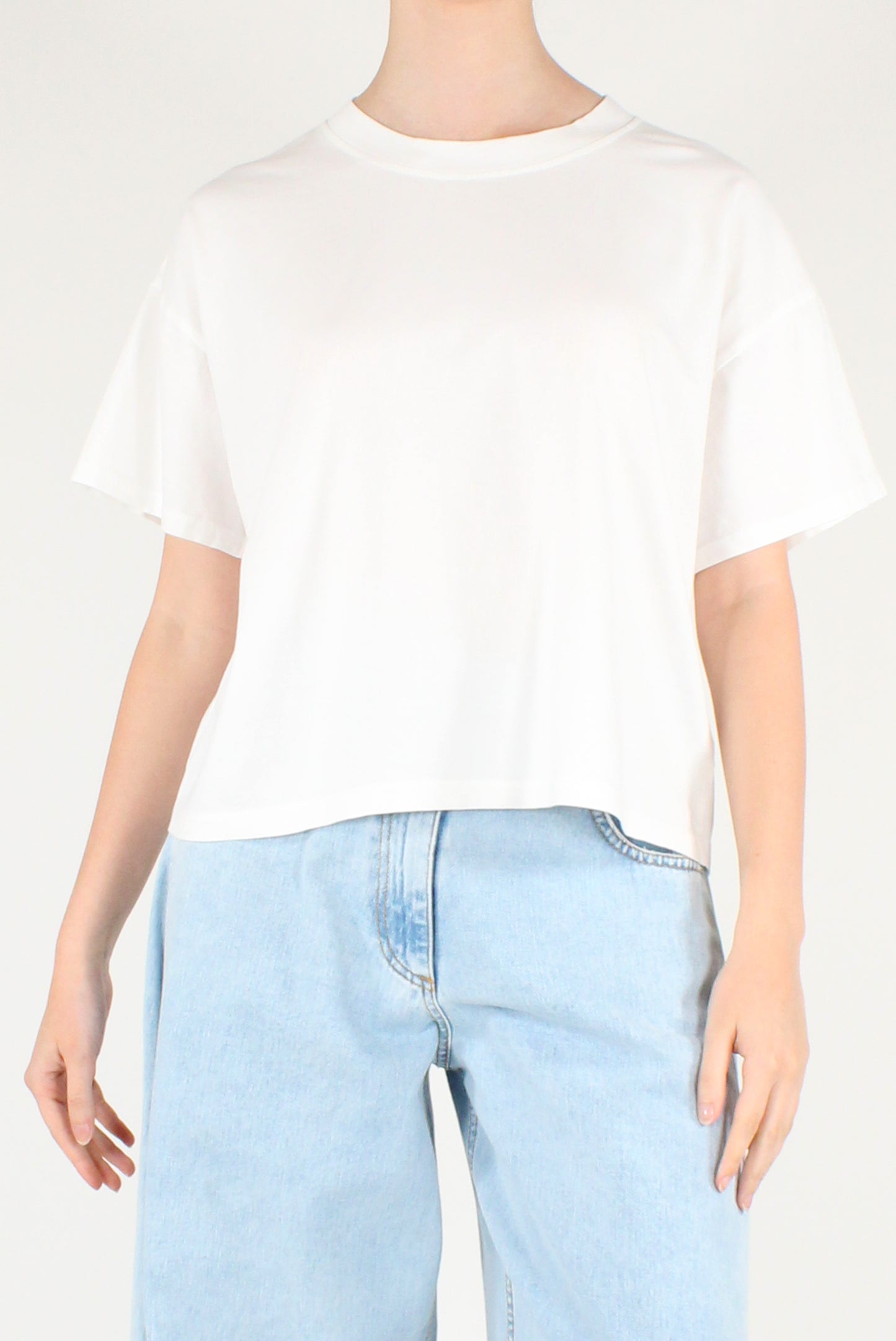 T-shirt Girocollo a Scatoletta