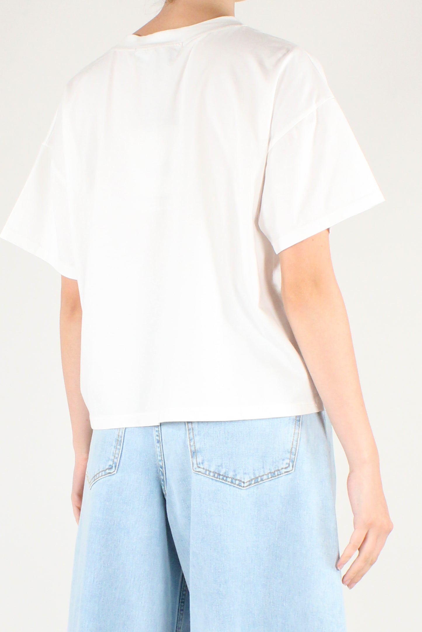 T-shirt Girocollo a Scatoletta