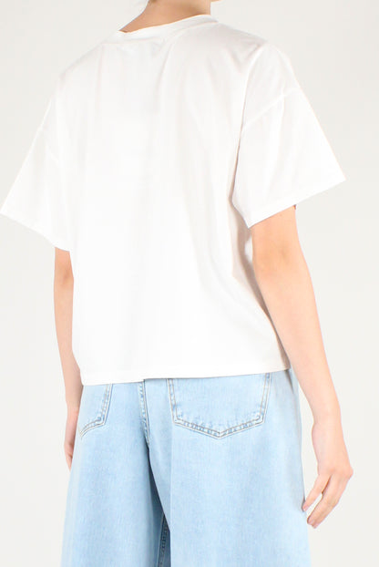 T-shirt Girocollo a Scatoletta