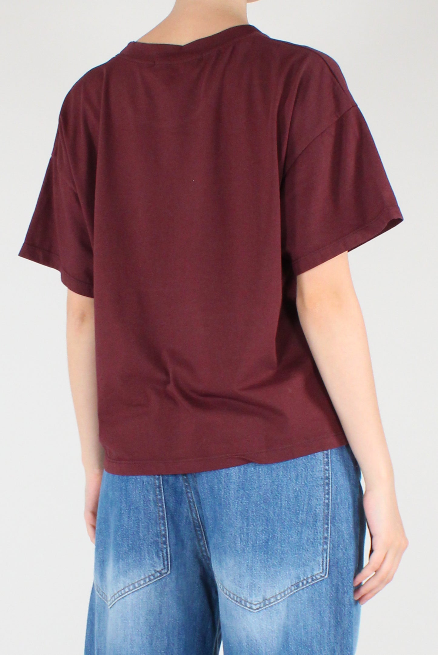 T-shirt Girocollo a Scatoletta
