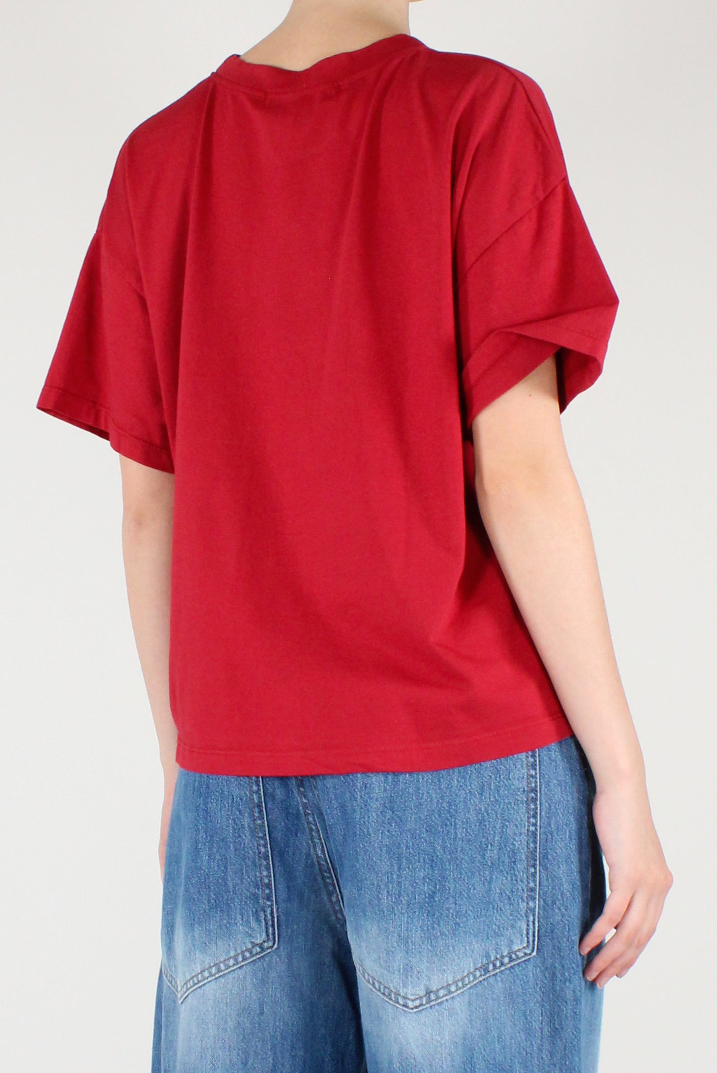 T-shirt Girocollo a Scatoletta