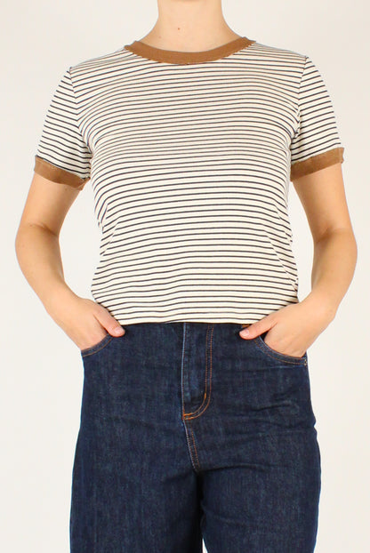 T-shirt a righe a Costine