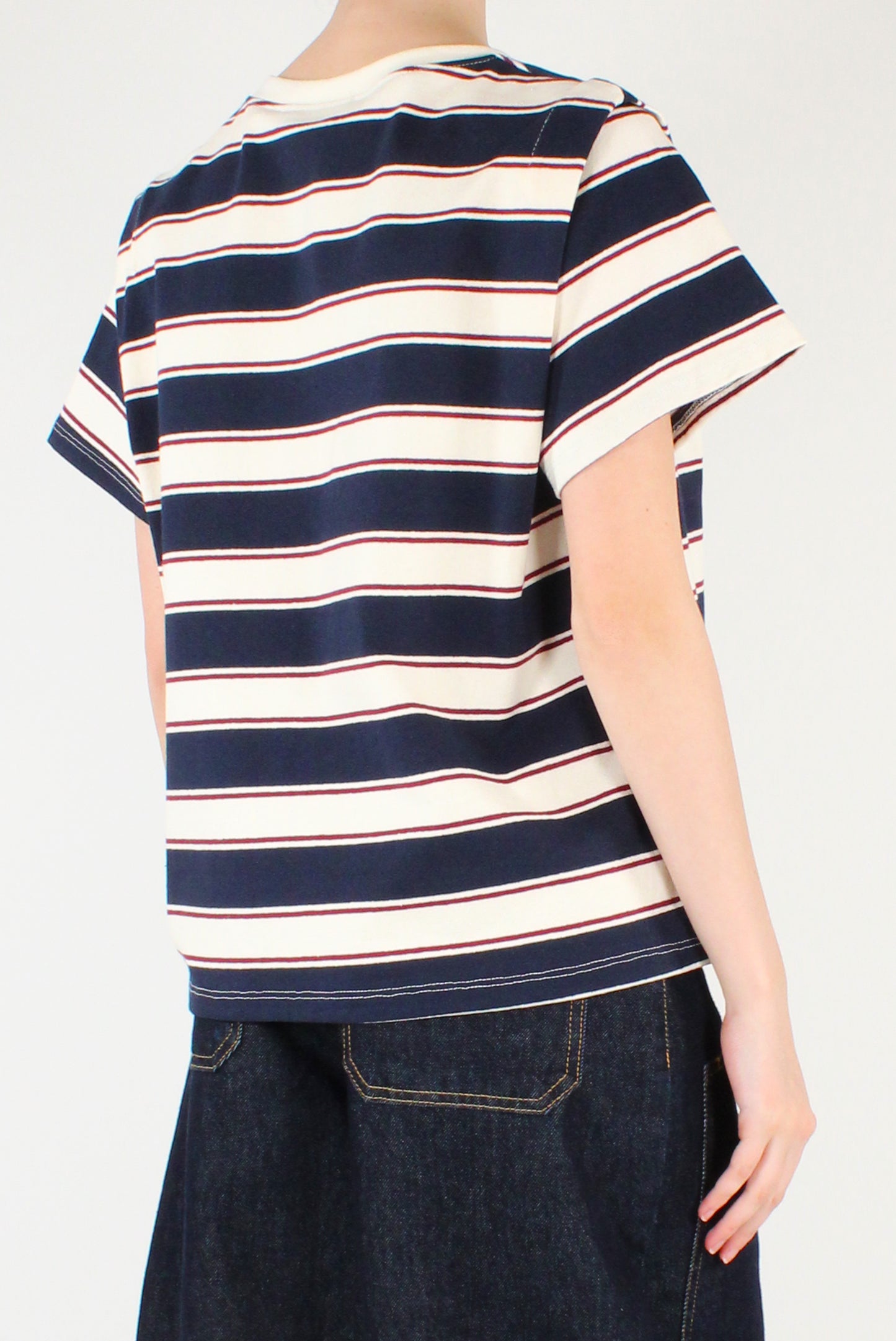 T-shirt a Righe Over