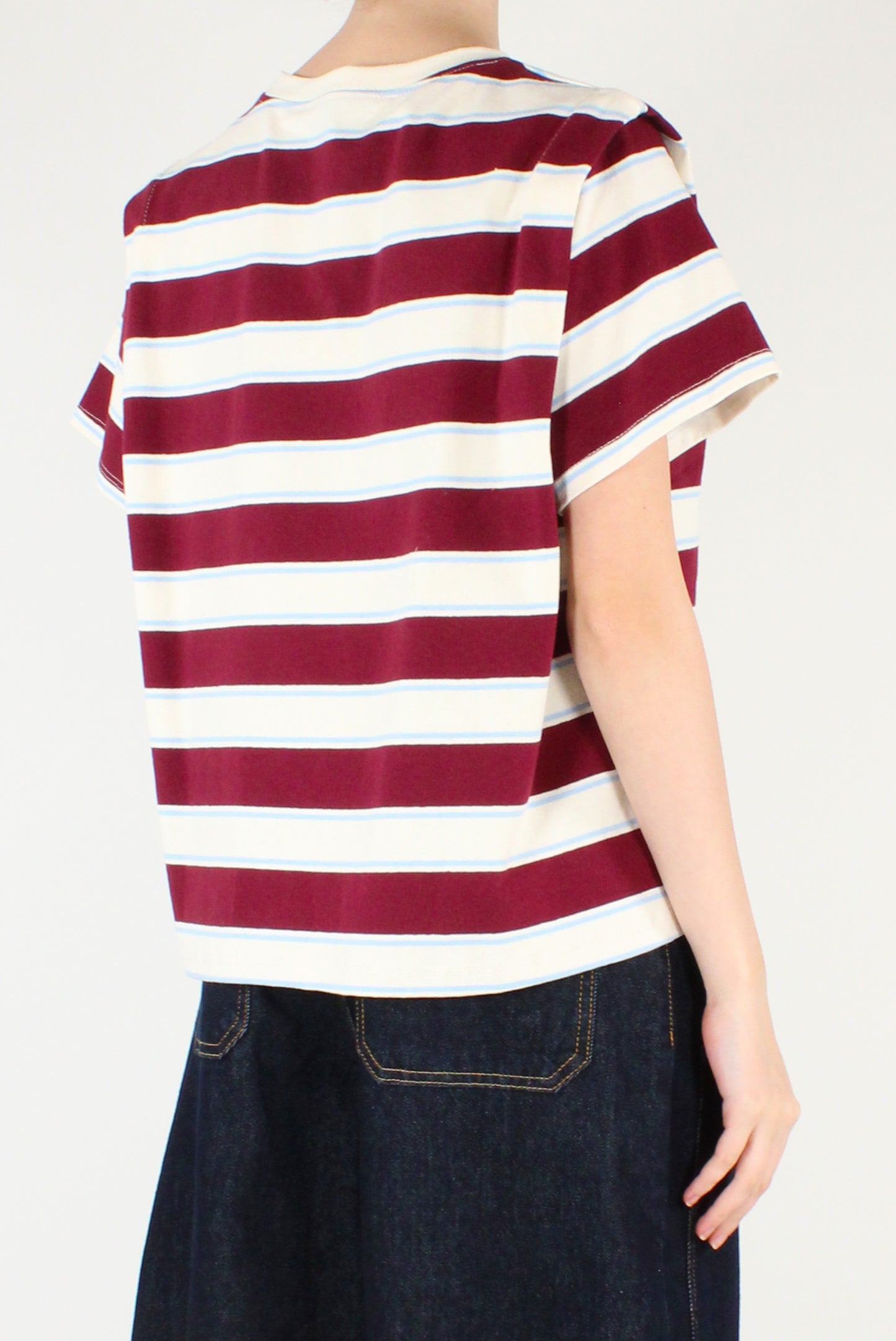T-shirt a Righe Over