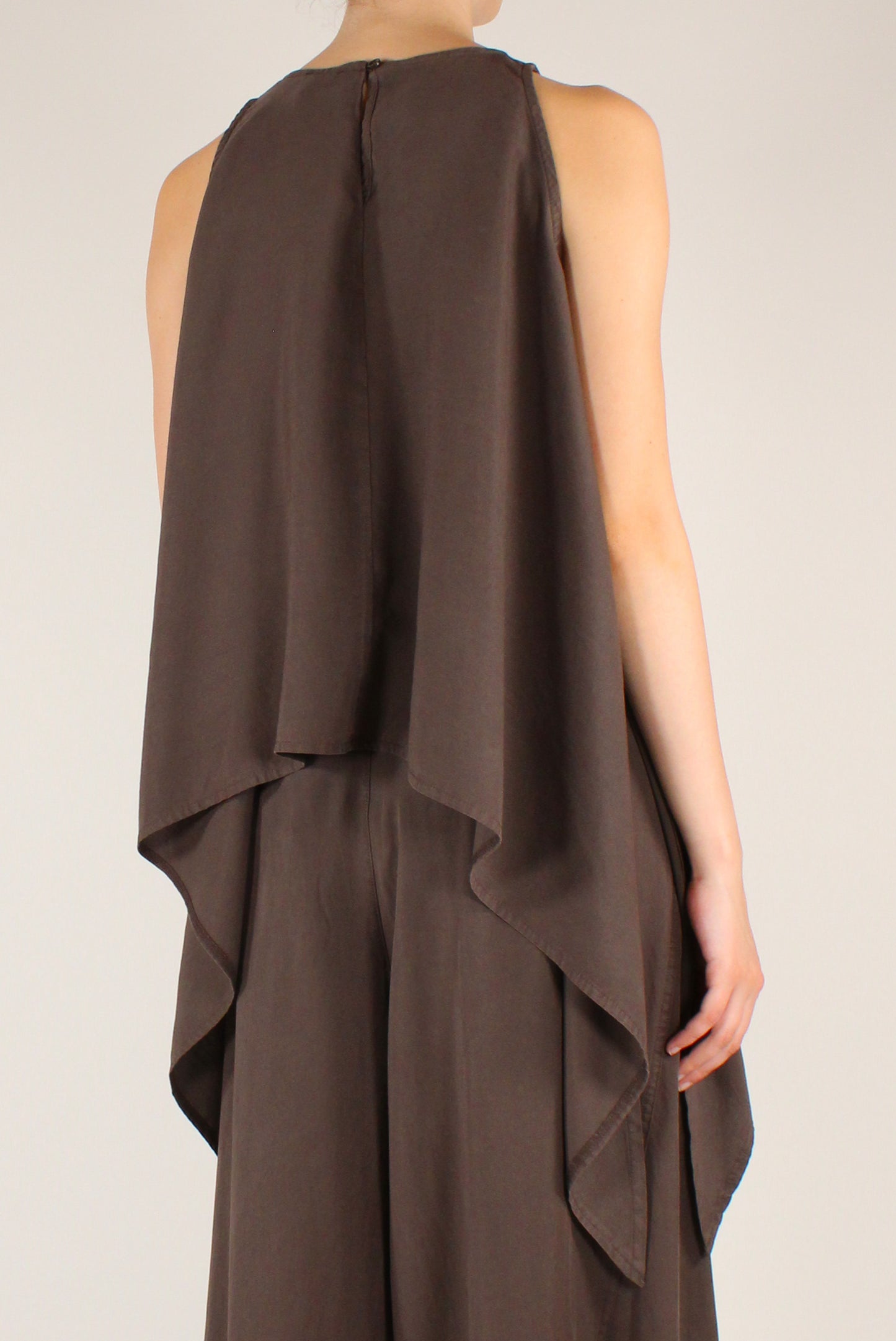 Top in Tencel Asimmetrico