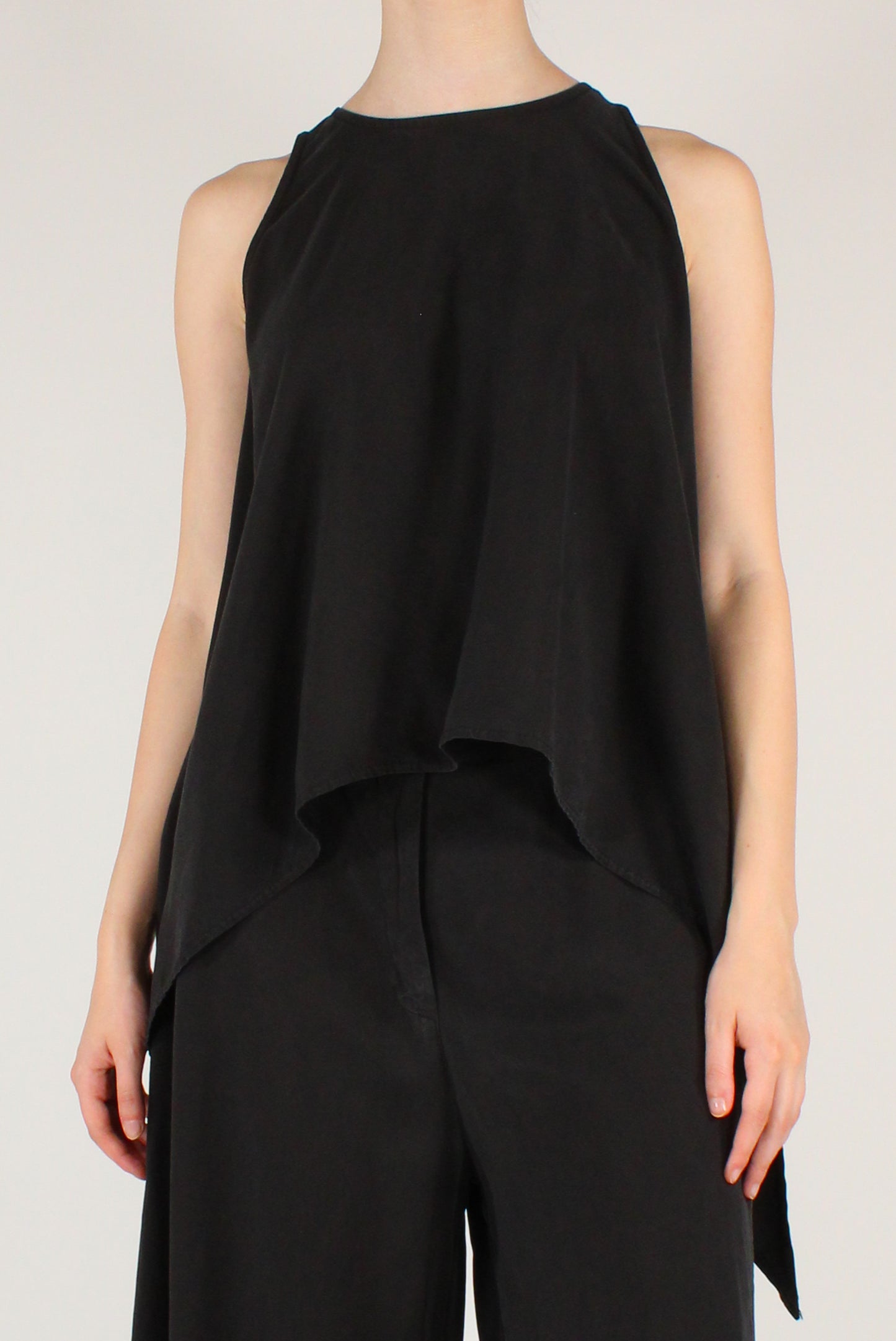 Top in Tencel Asimmetrico