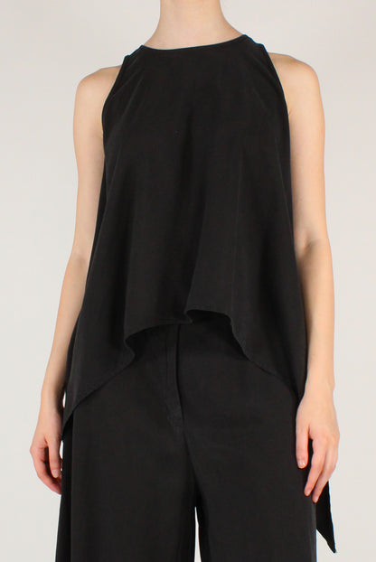 Top in Tencel Asimmetrico