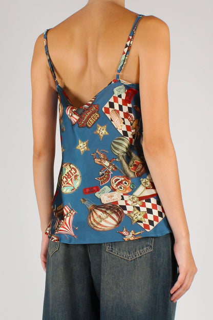 Top Stampa Fantasia Circus