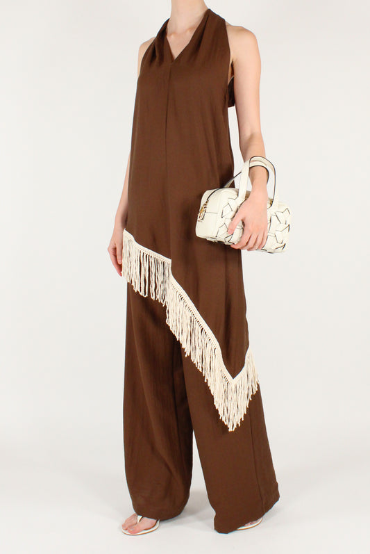 Top Asimmetrico con Frange