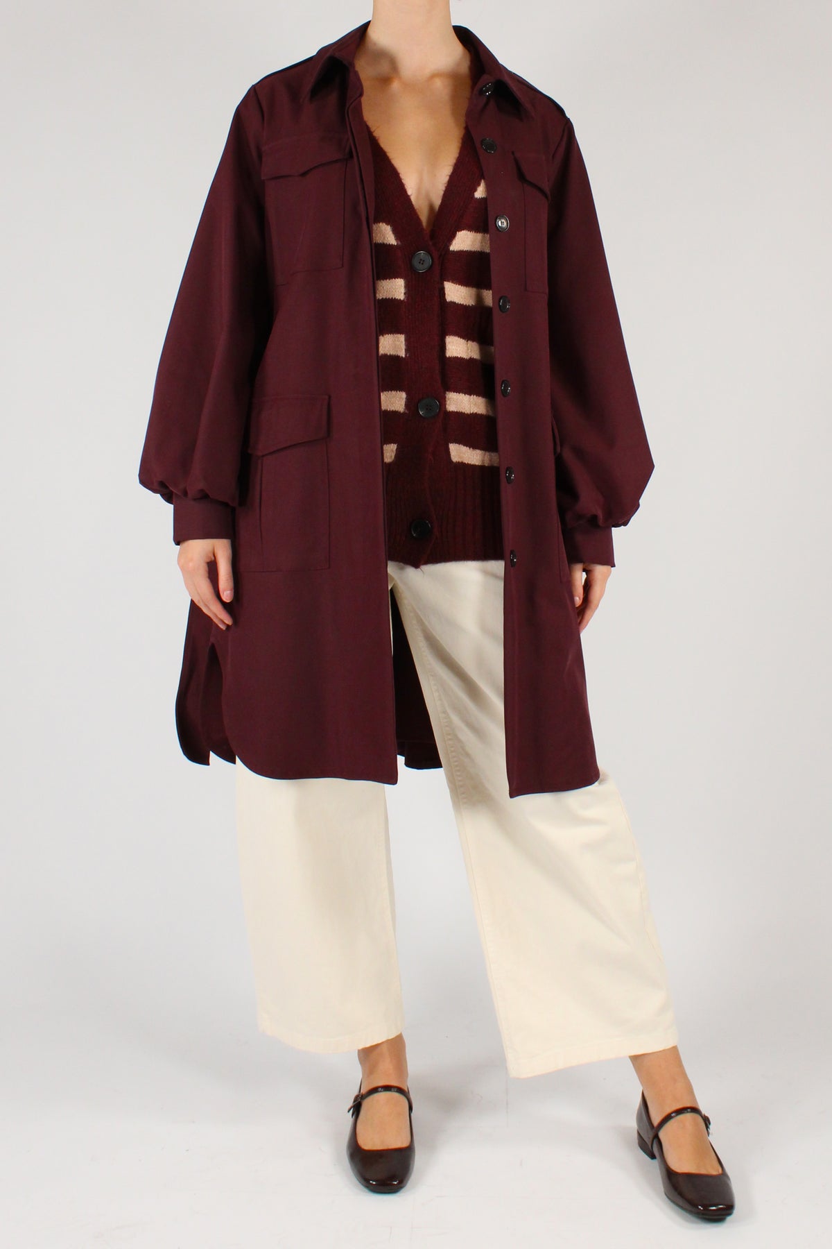 Trench Taglio a Camicia
