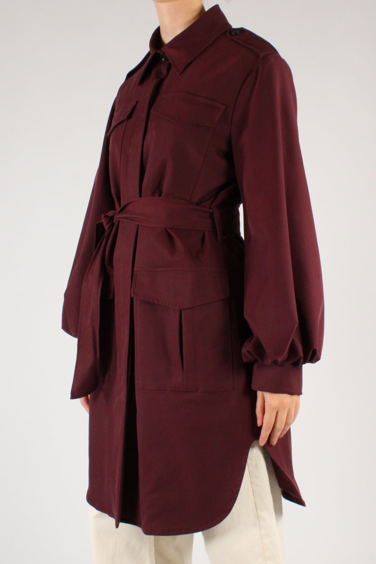 Trench Taglio a Camicia