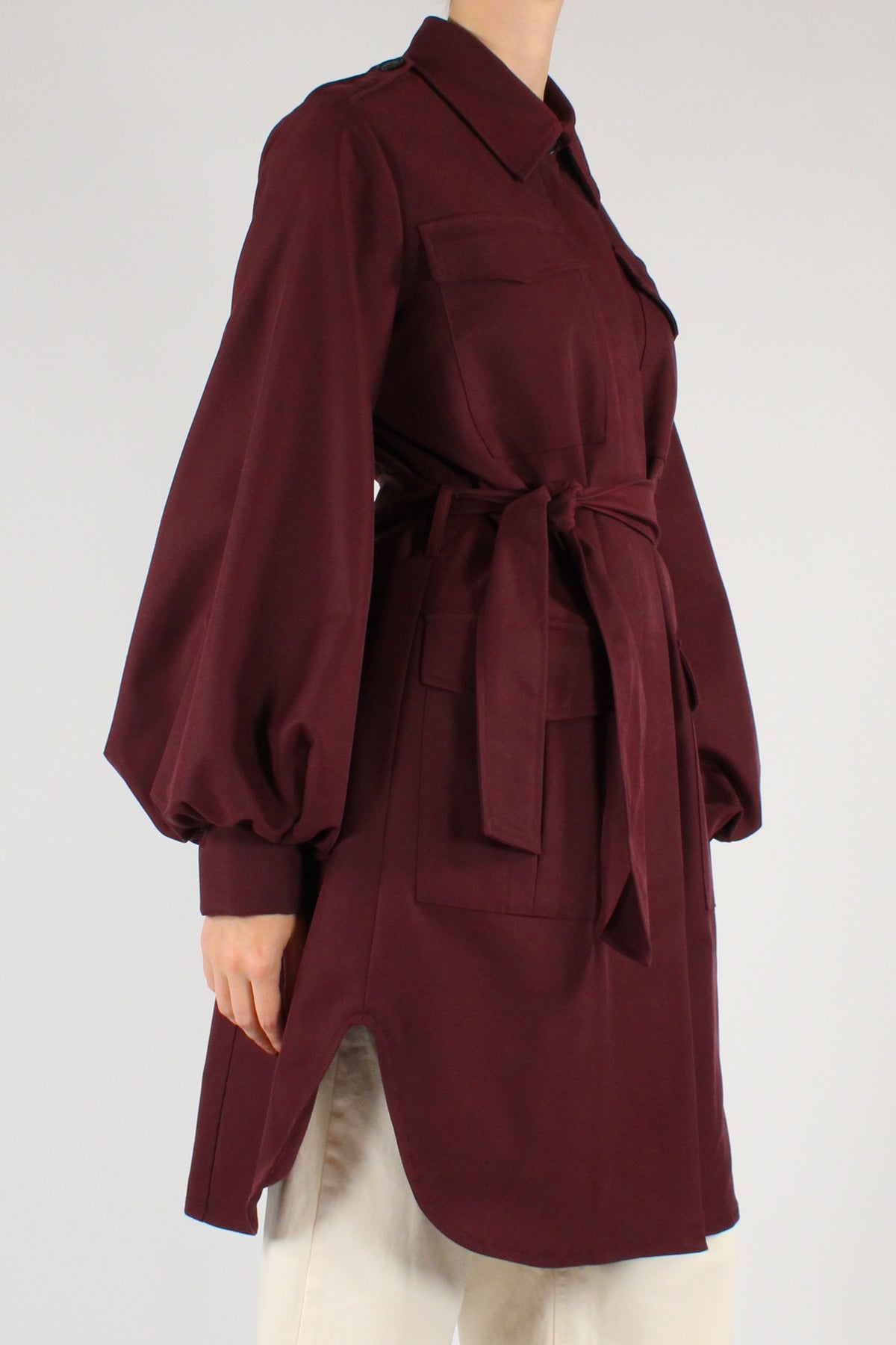 Trench Taglio a Camicia