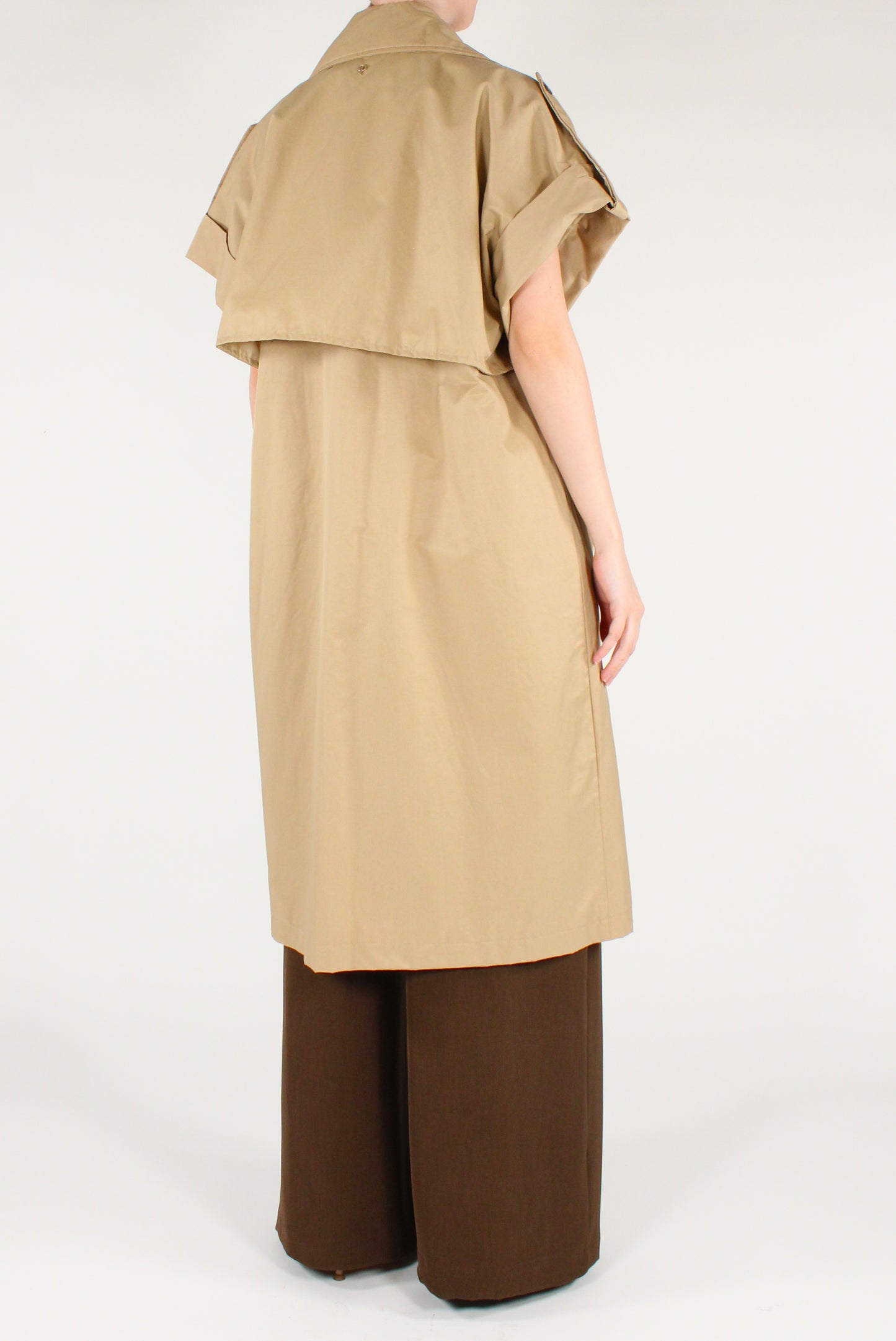 Trench Doppiopetto Maniche corte