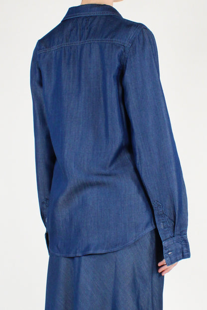 Camicia Denim in Lyocell