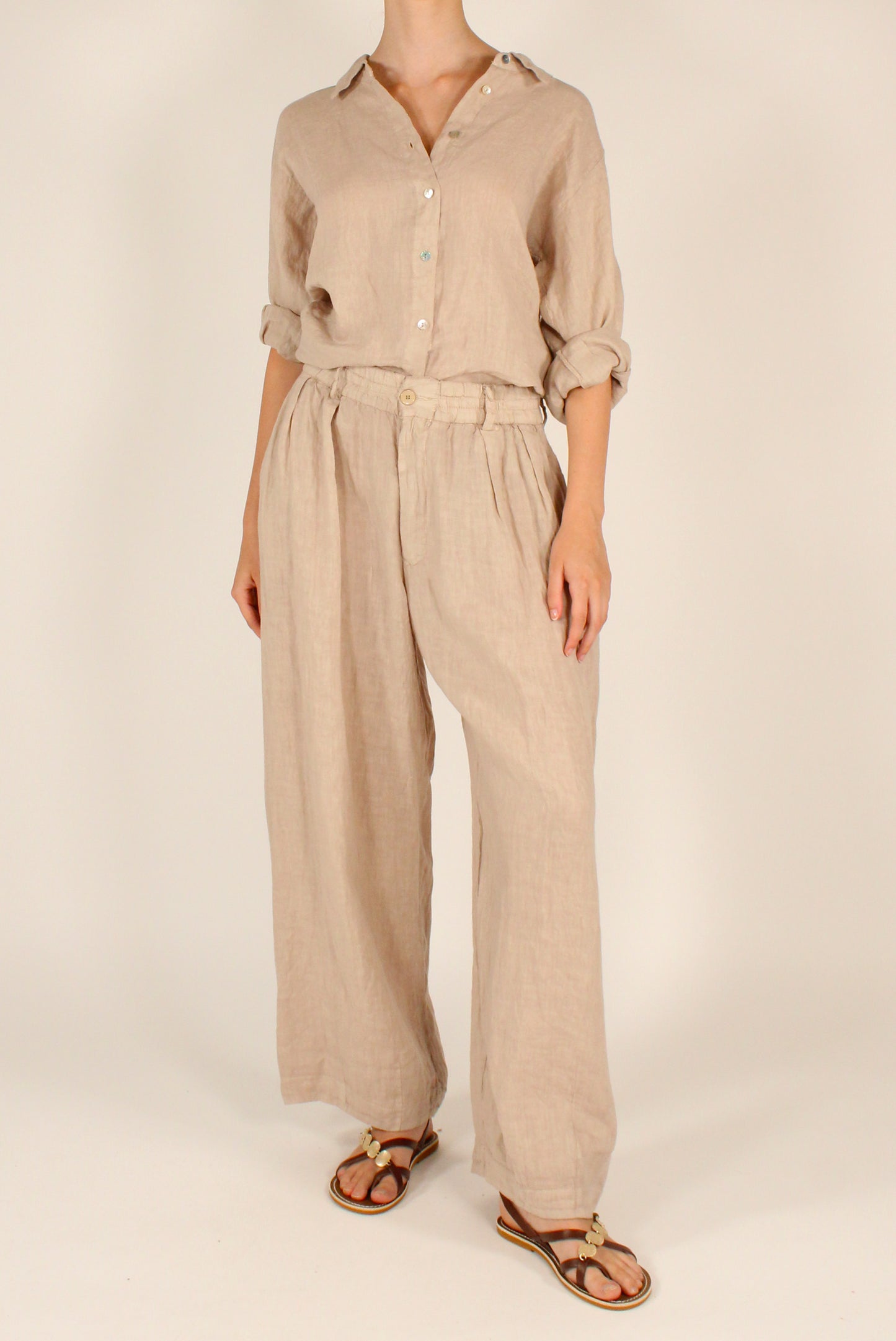 Camicia in Lino Regular Fit